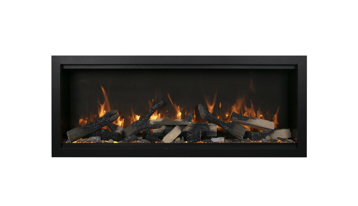 Amantii Symmetry Bespoke Extra Tall Electric Fireplace
