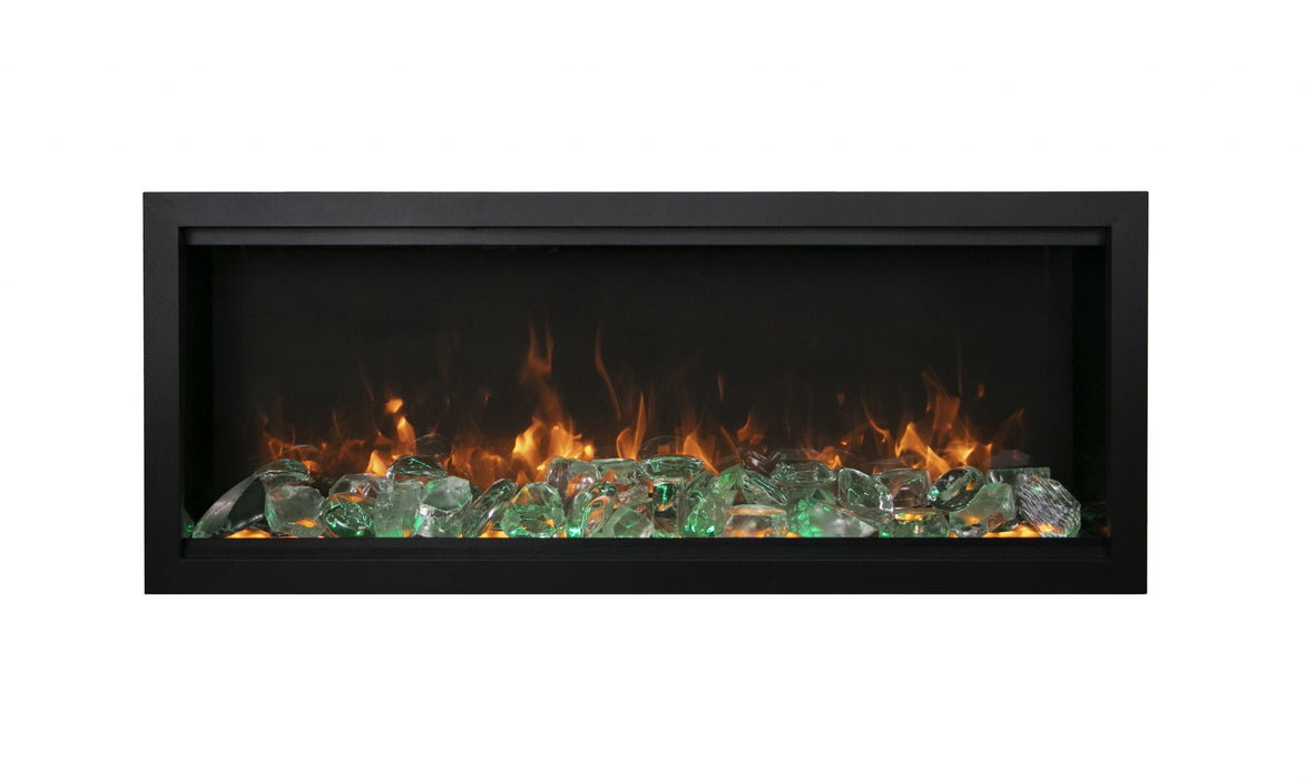 Amantii Symmetry Bespoke Extra Tall Electric Fireplace