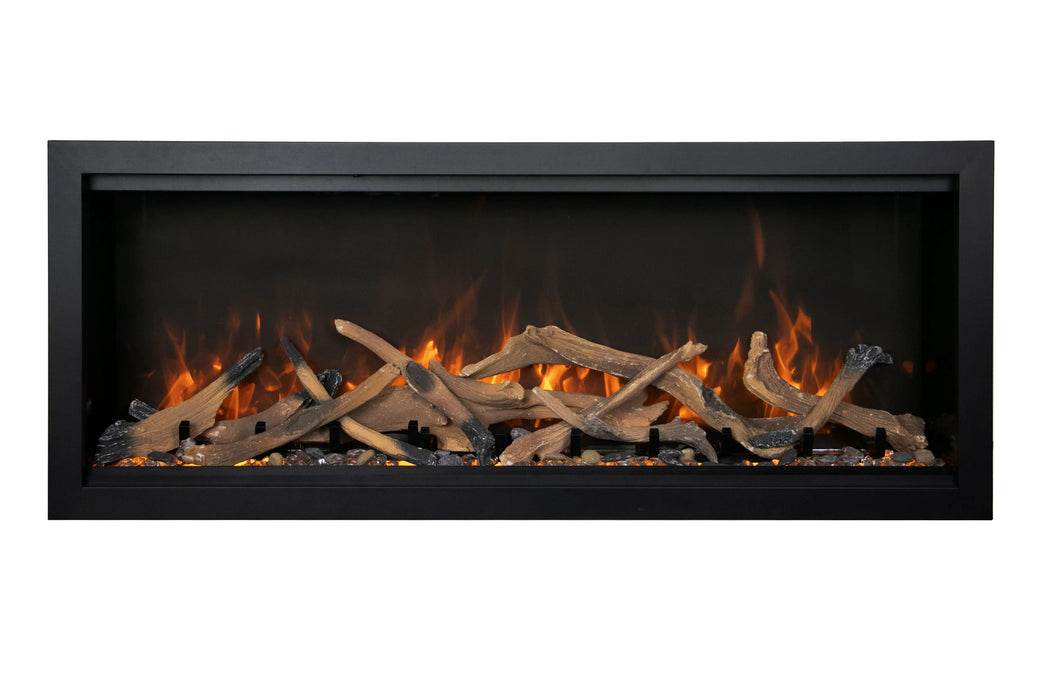 Amantii Symmetry Bespoke Indoor/Outdoor Electric Fireplace Amantii