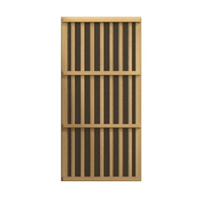 Maxxus 3 Person Corner Low EMF FAR Infrared Sauna - Canadian Red Cedar - view 5