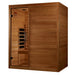 Maxxus Amparo 3 Person Full Spectrum Near Zero EMF Infrared Sauna - Pacific Cedar - view 3
