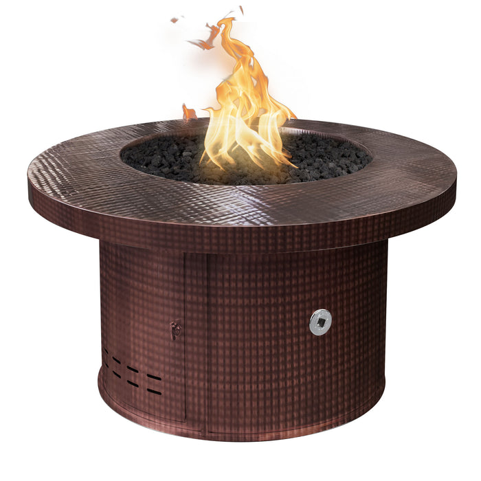 The Outdoor Plus OPT-MAB(CS/HCP/SS)36 Mabel 36" Metal Collection Round Gas Fire Table