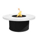 The Outdoor Plus OPT-MABPC36 Mabel 36" Powder Coat Round Gas Fire Table