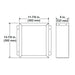 Majestic 12"x14" DVP-BEK2 10-Pack Brick Extension Kit Majestic