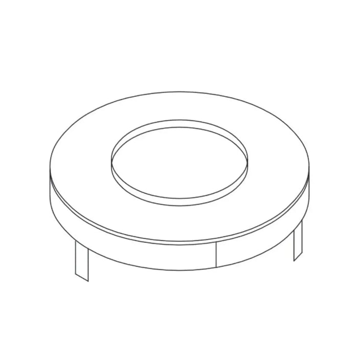 Majestic 14.5" LINK-ZC-ADPB Round Flashing Adapter Kit Majestic