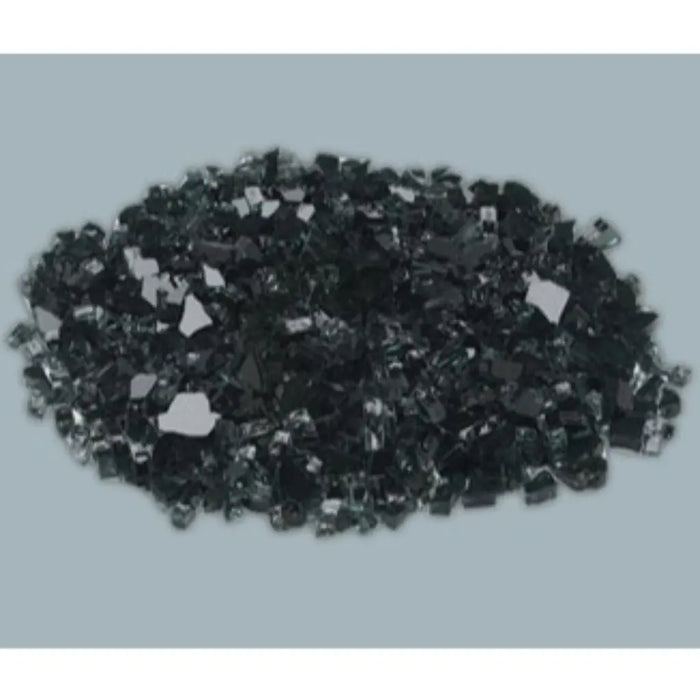 Majestic 18 Lbs. Onyx Crushed Fire Glass Media Majestic