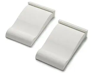 Majestic AFCORBMP 2-Piece Primed MDF Corbels - two white corbels