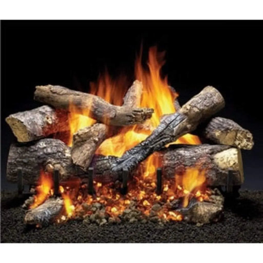 Majestic 2-Tier Fireside Grand Oak Gas Log Set Majestic