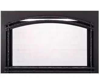 Majestic 25" Black Forged Arch Screen Front for Trilliant Gas Fireplace Insert Majestic