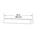 Majestic 26" DVP-HSM-B 6-Pack Trimmable Heat Shield Majestic