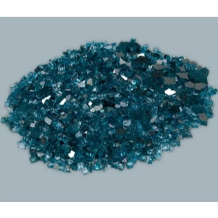 Majestic 3 Lbs. Sapphire Crushed Fire Glass Media Majestic