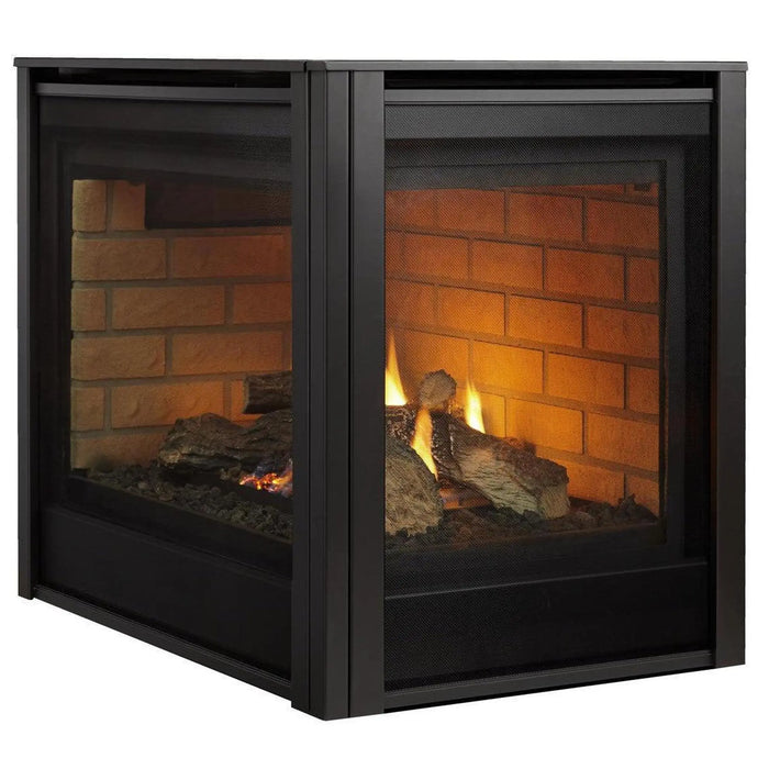 Majestic 36" Right/Left Corner Traditional Direct Vent Gas Fireplace