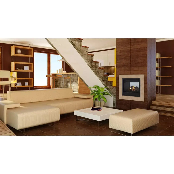 Majestic 36" See-Through Traditional Multi-Sided Direct Vent Gas Fireplace Majestic