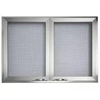 Majestic 42" Stainless Steel Mesh Door for Vesper Gas Fireplace Majestic