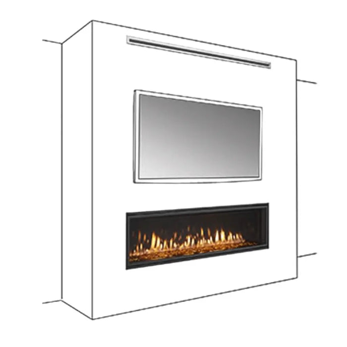 Majestic 48" Ducted Passive Heat Kit for Front Discharge Majestic
