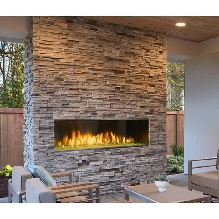 Majestic 48" Lanai Contemporary Outdoor Linear Vent Free Gas Fireplace with IntelliFire Plus Ignition System Majestic