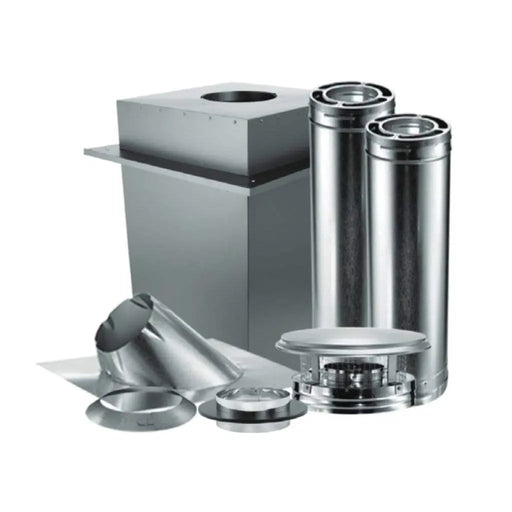 Majestic 6" DuraPlus DV-6DP-KMFG Multi-Fuel Home Kit Majestic