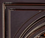 Majestic 8" Majolica Brown Oval Flue Collar Majestic