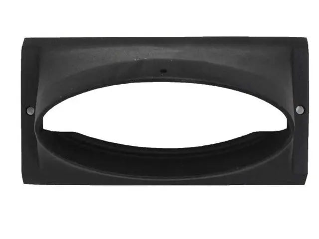 Majestic 8" Majolica Brown Oval Flue Collar Majestic