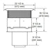 Majestic 8" TCT375 Terra Cotta Vertical Termination Cap for SL300 Series Pipe Majestic