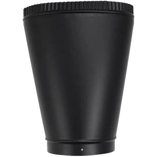 Majestic 8" x 11" Classic Black Oval to Round Adapter Majestic