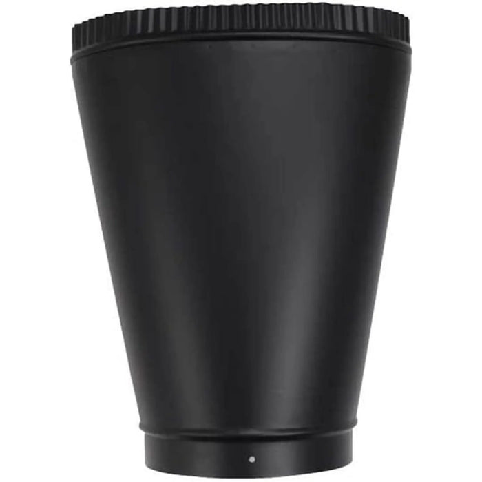 Majestic 8" x 11" Classic Black Oval to Round Adapter Majestic