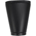 Majestic 8" x 11" Classic Black Oval to Round Adapter Majestic