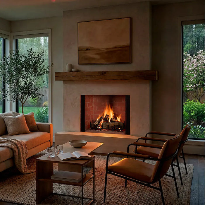 Majestic Ashland 36" Open Wood Burning Fireplace