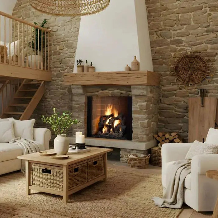 Majestic Ashland 50" Open Wood Burning Fireplace Majestic Dreamwood Living