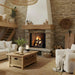Majestic Ashland 50" Open Wood Burning Fireplace Majestic Dreamwood Living