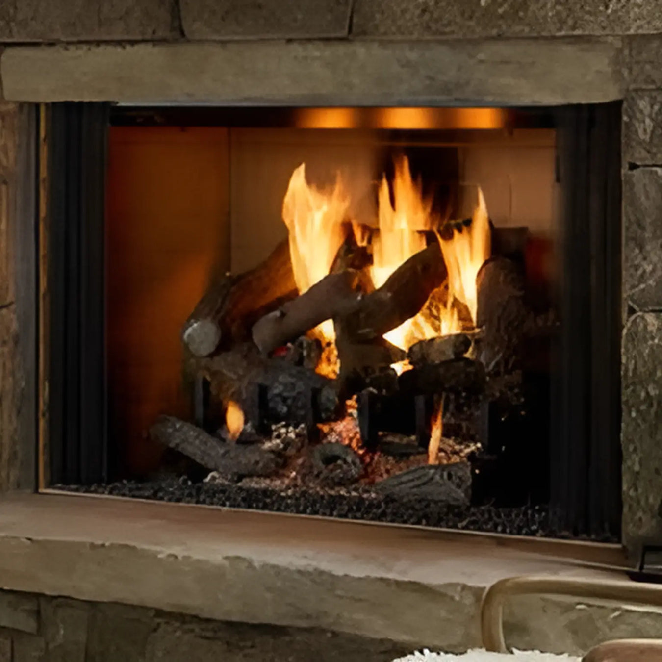 Majestic Wood Burning Fireplaces