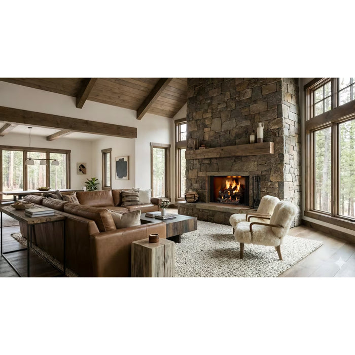 Majestic Biltmore 36" Open Wood Burning Fireplace