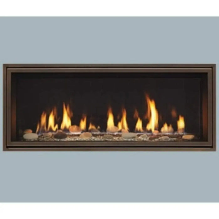 Majestic Black Clean Face Trim for 36" Echelon II See-Through Fireplace Majestic