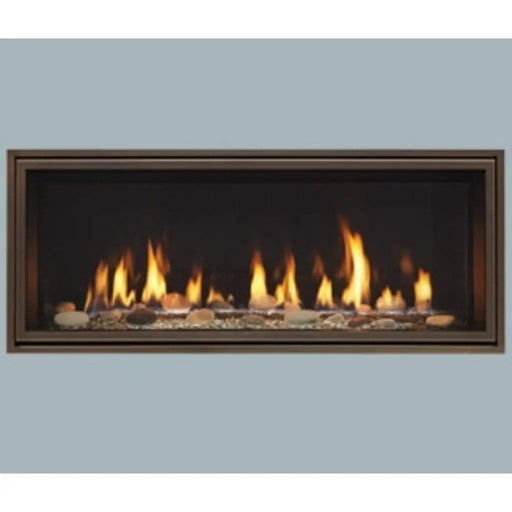Majestic Black Clean Face Trim for 48" Echelon II See-Through Fireplace Majestic