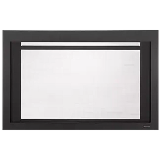 Majestic Black Clean Screen Front for Ruby and Trilliant  Gas Fireplace Inserts Majestic Dreamwood Living
