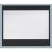 Majestic Black Decorative Mesh Screen Front for Meridian Series, Pearl II See-Through & Quartz Platinum Fireplaces Majestic