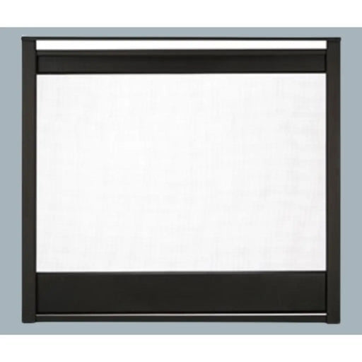Majestic Black End Panel for Corner Direct Vent Fireplace Majestic