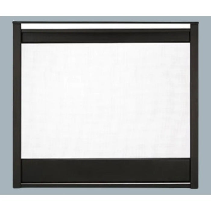 Majestic Black End Panel for Corner Direct Vent Fireplace Majestic