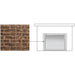 Majestic Brick Interior Panels for Quartz Series Fireplaces Majestic