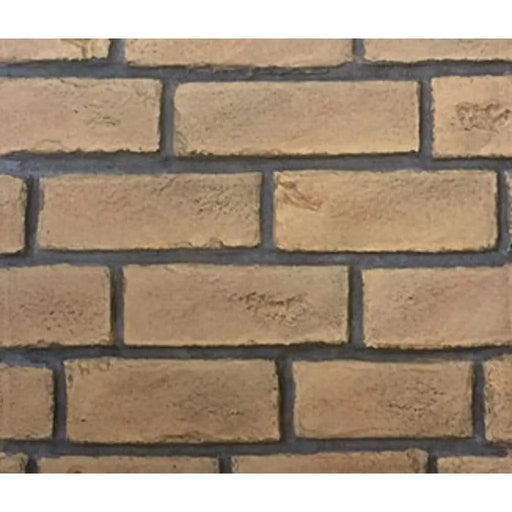 Majestic Brick Refractory Panels for Fortress See-Through Gas Fireplace Majestic
