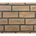 Majestic Brick Refractory Panels for Fortress See-Through Gas Fireplace Majestic