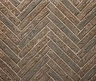 Majestic Brown Premium Herringbone Interior Panels for Courtyard 42" Gas Fireplace Majestic