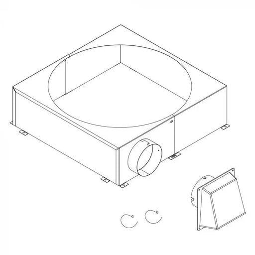 Majestic CAK8A Chimney Air Kit Majestic
