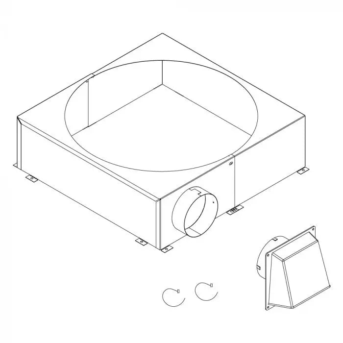 Majestic CAK8A Chimney Air Kit Majestic