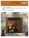 Majestic Castlewood 42" Traditional Outdoor Wood Burning Fireplace Majestic