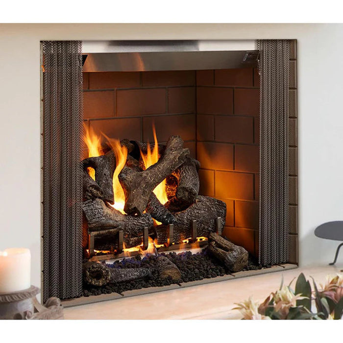 Majestic Castlewood 50" Outdoor Open Wood Burning Fireplace