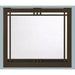 Majestic Contemporary Rectangular Door Front for Quartz Platinum Fireplace Majestic