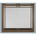 Majestic Contemporary Rectangular Door for Pearl II See-Through Direct Vent Fireplace Majestic