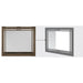 Majestic Contemporary Rectangular Door for Pearl II See-Through Direct Vent Fireplace Majestic