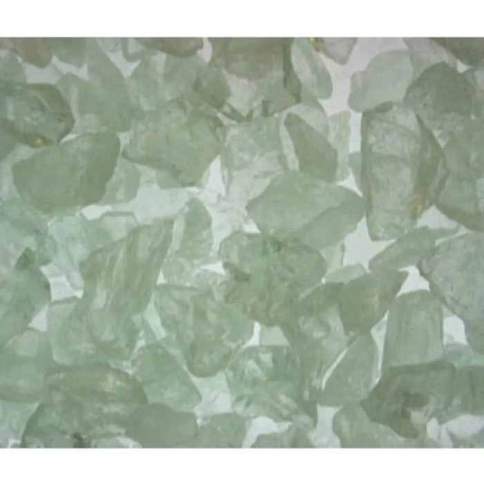 Majestic Crushed Glass Media for Twilight Modern See-Through Gas Fireplace Majestic